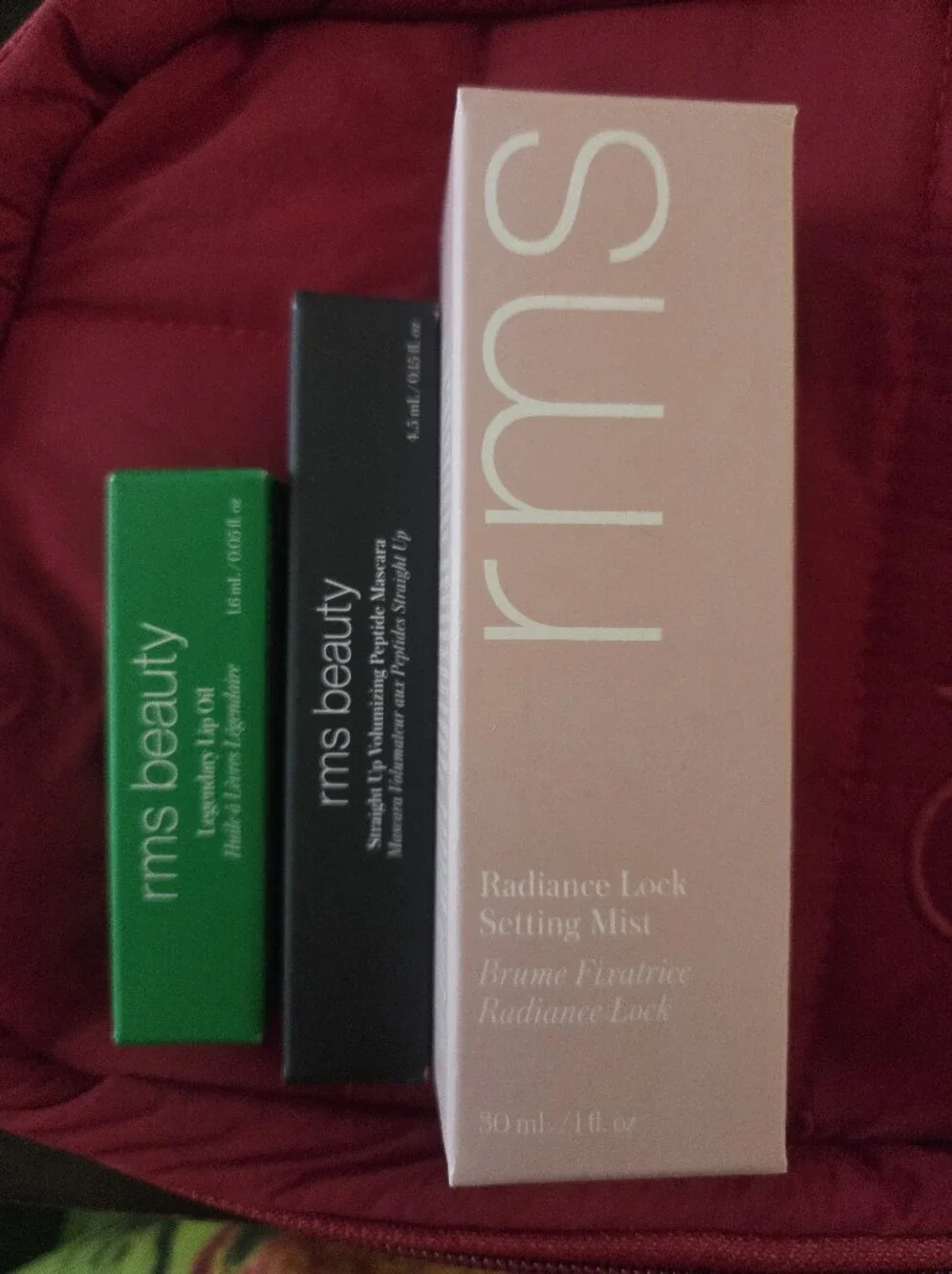 RMS Beauty red travel